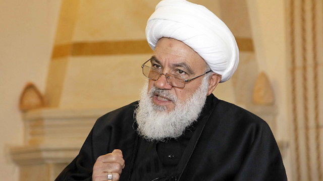 First secretary-general of Hezbollah Shaikh Subhi al-Tufayli

