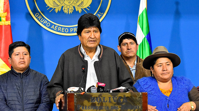 Bolivya Devlet Başkanı Evo Morales.