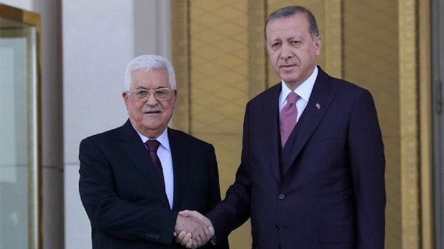 عباس يثمن مواقف تركيا ودعمها للقضية الفلسطينية 