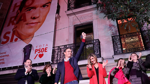 Sosyalist İşçi Partisi'nin lideri ve Başbakan Pedro Sanchez.