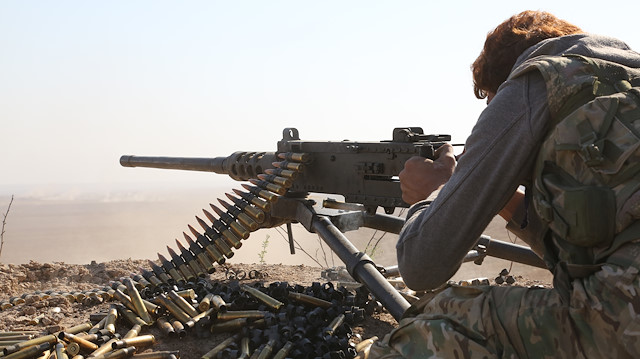 Syrian National Army continue to control cleared areas