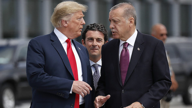 Cumhurbaşkanı Recep Tayyip Erdoğan ile ABD Başkanı Donald Trump, yarın TSİ 23.00'da ortak basın toplantısı düzenleyecek.