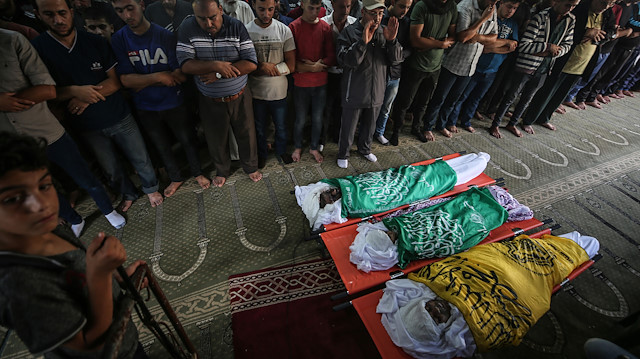 İsrail, Gazze Şeridi'ne hava saldırısı düzenledi.