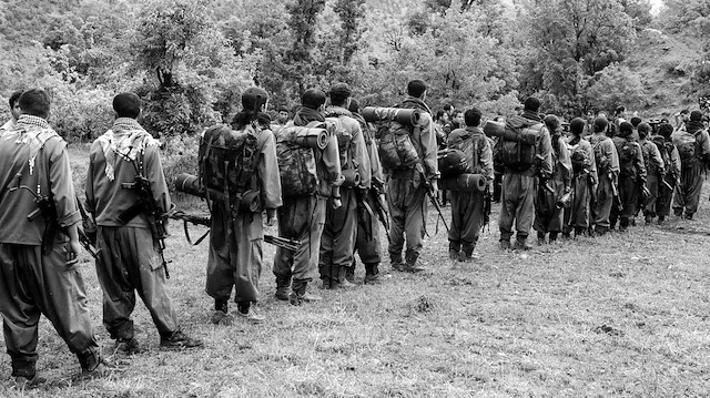 PKK'lı teröristler