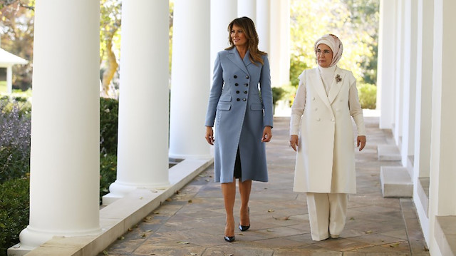 Melania Trump ve Emine Erdoğan