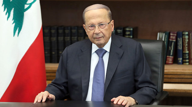 Lübnan Cumhurbaşkanı Mişel Avn açıklama yaptı.