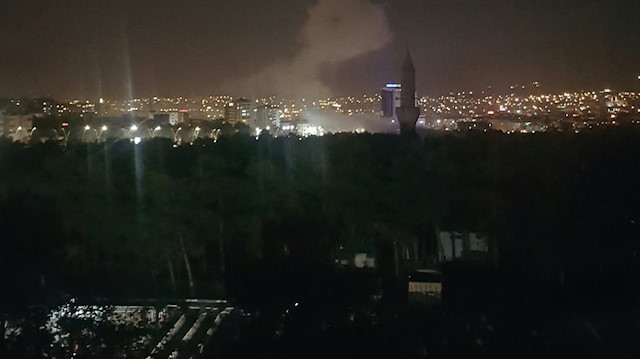 Şanlıurfa'daki patlamadan ilk fotoğraf. 