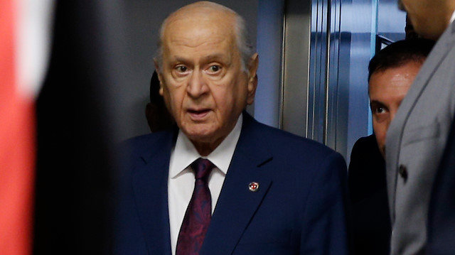 MHP Chairman Devlet Bahçeli