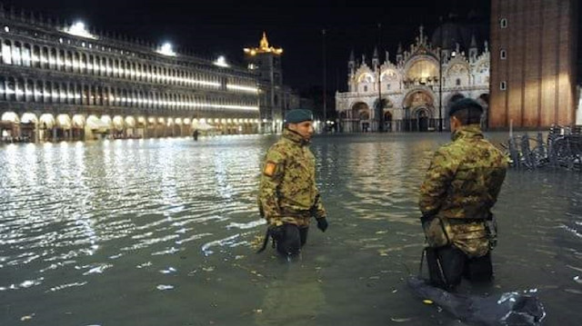إعلان حالة الطوارئ...غرق 80 بالمائة من مدينة البندقية الإيطالية