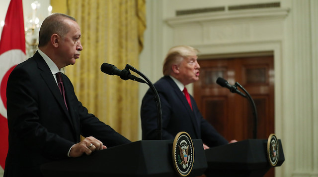 File photo: Erdoğan- Trump meeting