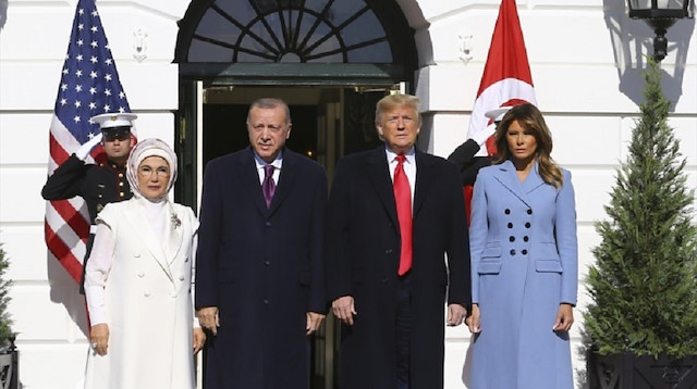 أمينة أردوغان تشيد بالزيارات المتبادلة بين المسؤولين الأمريكيين والأتراك