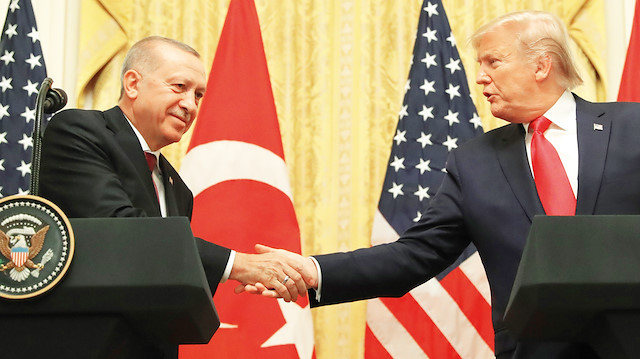 Cumhurbaşkanı Erdoğan ve Donald Trump