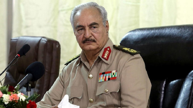 Libyan military commander Khalifa Haftar