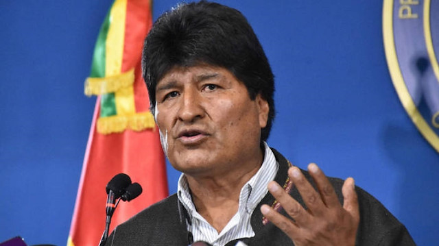 Bolivia’s former President of Bolivia Evo Morales 