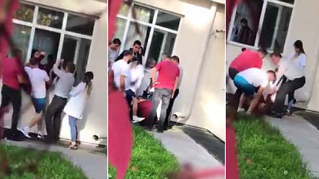 Olay anı cep telefonu kamerası tarafından saniye saniye kaydedildi.