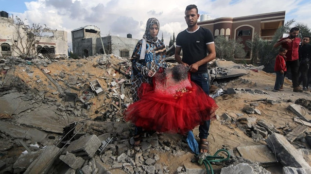 İsrail'in saldırılarında son bir haftada 30 ev tamamen yıkıldı. 