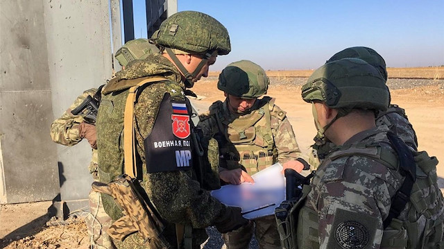 Turkish, Russian units complete 8th patrol in N.Syria