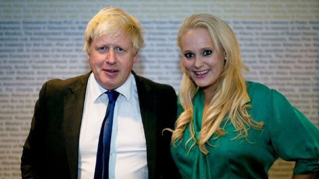 UK Prime Minister Boris Johnson & US businesswoman Jennifer Arcuri