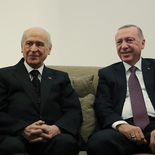 Devlet Bahçeli: Bizi eleştirenler, geberdi diyenler, MHP parçalanacak diyenler... Allaha şükür buradayız
