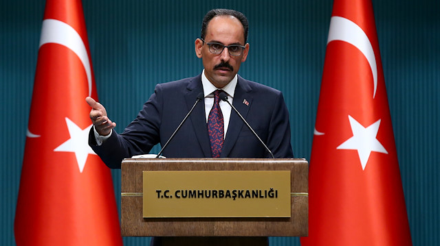 Cumhurbaşkanlığı Sözcüsü İbrahim Kalın, kabine toplantısı sonrasında açıklama yaptı. 