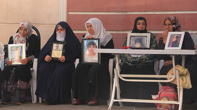 Mothers’ sit-in against YPG/PKK in Turkey