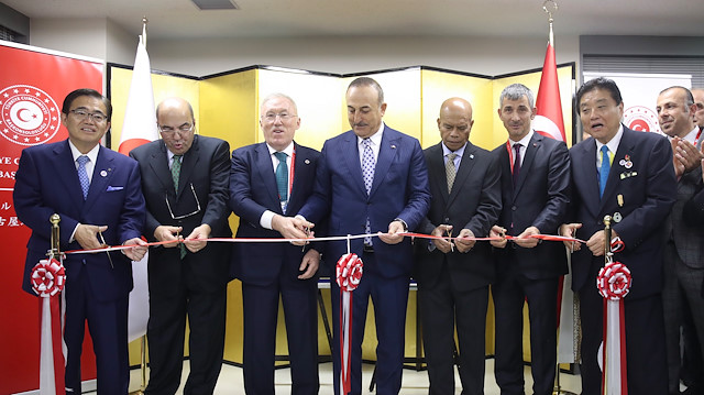 تشاووش أوغلو يفتتح القنصلية التركية في ناغويا اليابانية