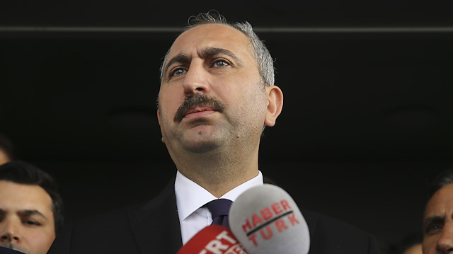 Adalet Bakanı Abdülhamit Gül açıklama yaptı.