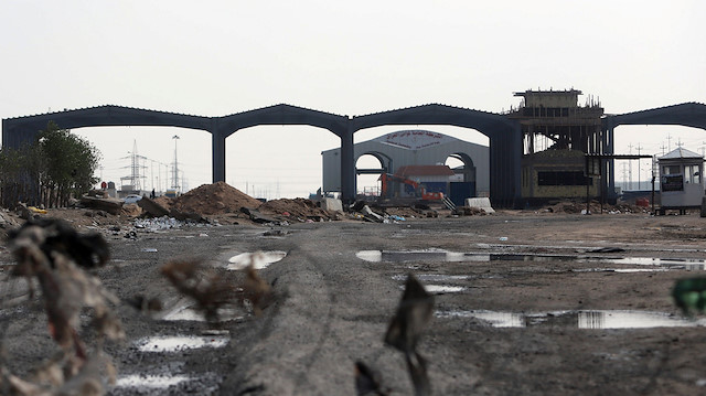 A general view shows the entrance of Umm Qasr Port, south of Basra, Iraq November 18, 2019