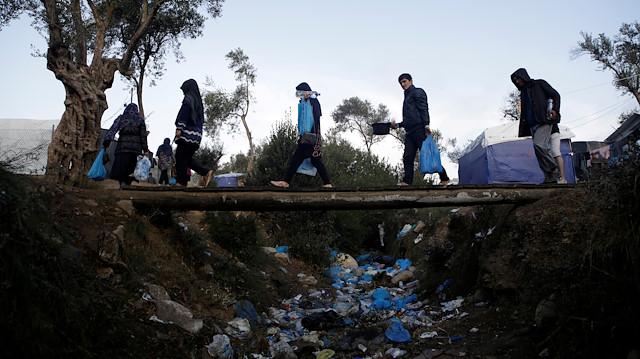 Irregular migrants in Athens

