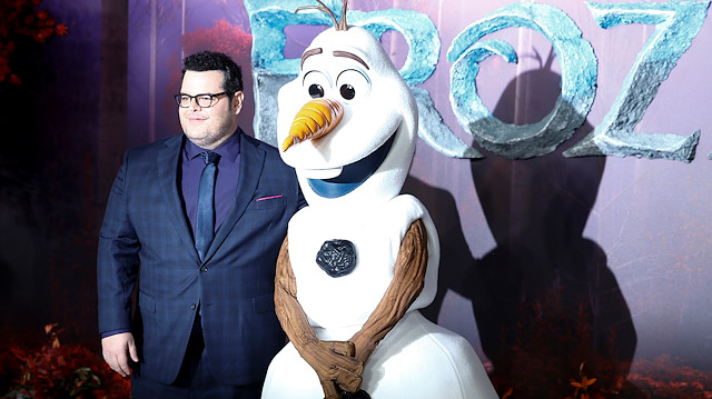 Josh Gad attends the European premiere of Frozen 2 in London, Britain, November 17, 2019. REUTERS/Henry Nicholls

