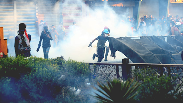 Irak'ta hükümet karşıtı gösteriler sürüyor.