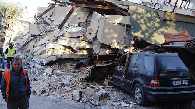 Arnavutluk’taki depremde ölü ve yaralı sayısı artıyor