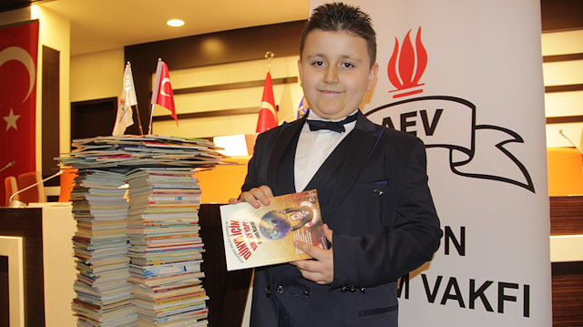 ​8 yaşındaki Mahir Atabey Türk
