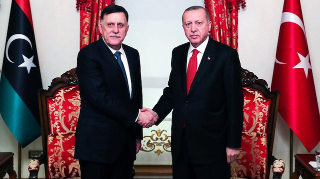 Recep Tayyip Erdoğan - Fayez Al Sarraj
