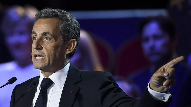 French former president Nicolas Sarkozy 