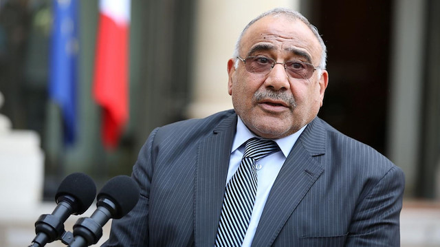 Irak Başbakanı Adil Abdulmehdi.