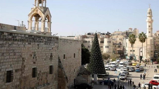 فلسطين.. كنيسة المهد تحتفل باستعادة جزء من "مذود" المسيح