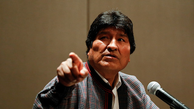 Former Bolivian President Evo Morales 