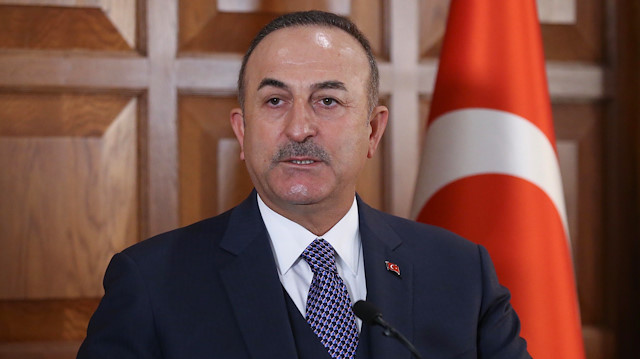 Turkey's Foreign Minister Mevlüt Çavuşoğlu