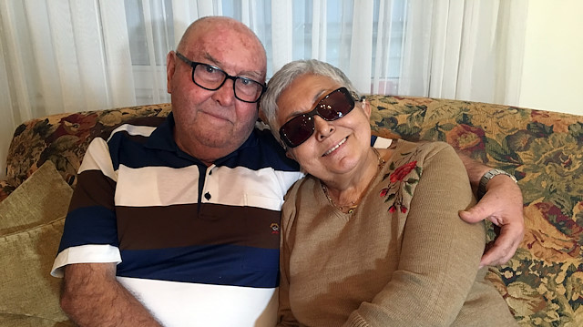 75 yaşındaki Oya Candan ve eşi