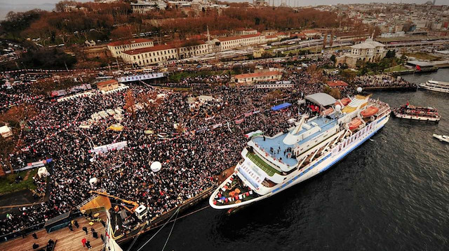 ​Mavi Marmara Mağd​​​​ur Avukatları basın açıklaması yaptı.