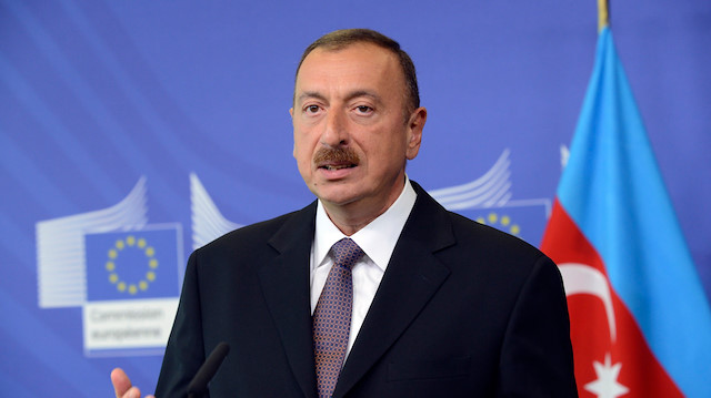 Azerbaycan Cumhurbaşkanı İlham Aliyev.