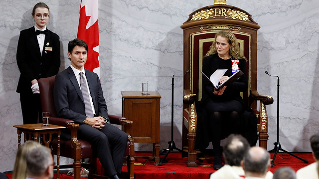 Prime Minister Justin Trudeau & Canada's Governor General Julie Payette