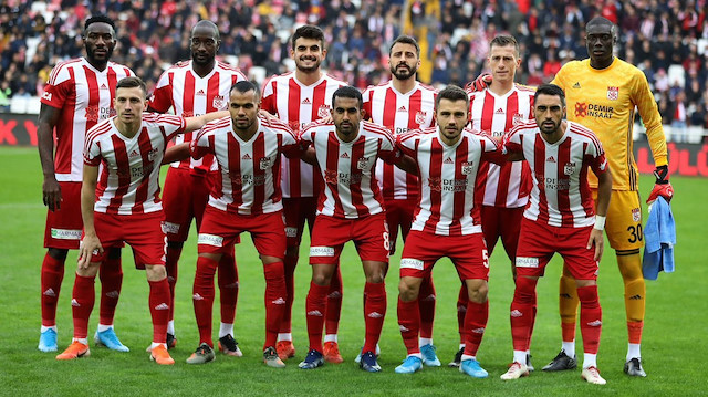 Sivasspor'un kadrosu