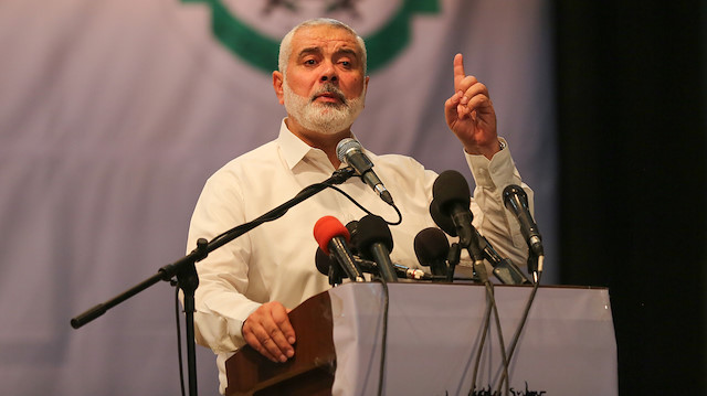 Head of the Political Bureau of Hamas Ismail Haniyeh

