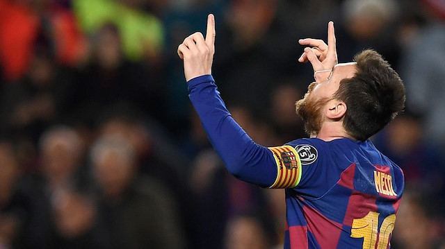 Messi'nin klasikleşen gol sevinci