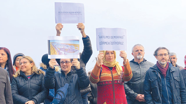 Belediyenin projesine karşı olmadıklarını belirten Atakent sakinleri, daha uygun bir yer belirlenmesini istedi.