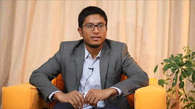 Hla Kyaw, chairman of the European Rohingya Council