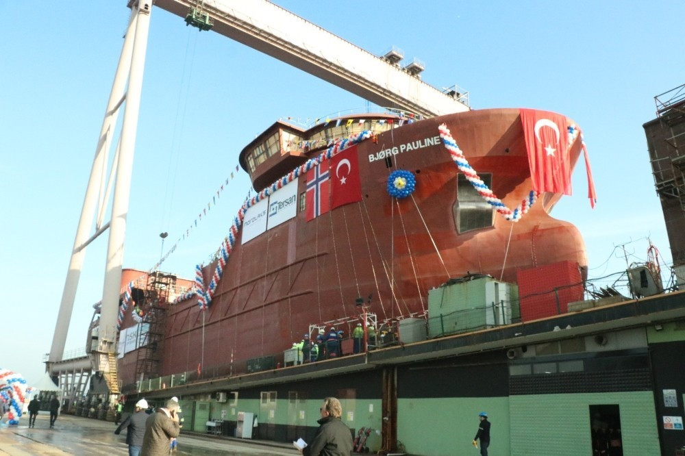 Norveç merkezli Nordlaks firması için inşa edilen canlı balık taşıma gemisi.