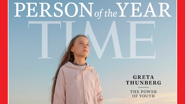 16 yaşındaki İsveçli iklim aktivisti Greta Thunberg.